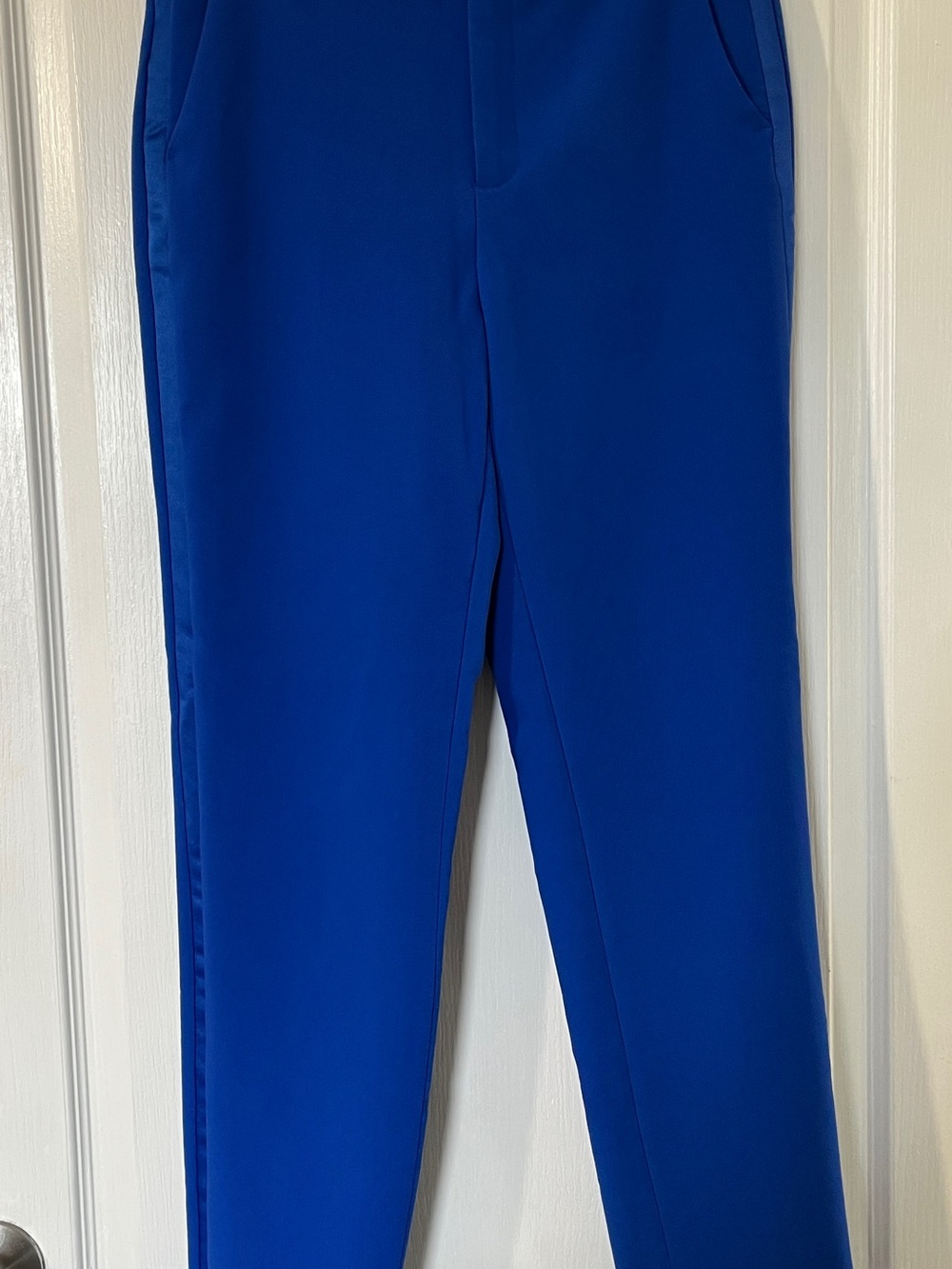 Zara Cobalt Blue Tailored Pants